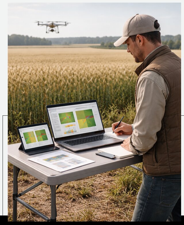 Система AI прогнозирования урожайности для точных агрономий в Новосибирске