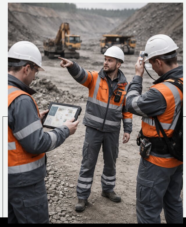 Система контроля персонала для горнодобывающей отрасли в Новосибирске