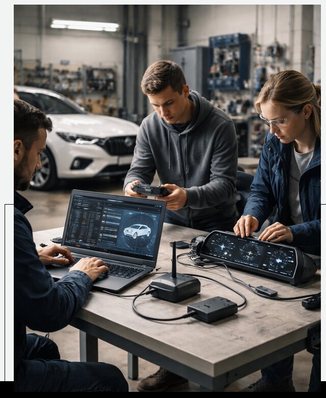 Разработка Connected Car и ПО для автопрома в Новосибирске