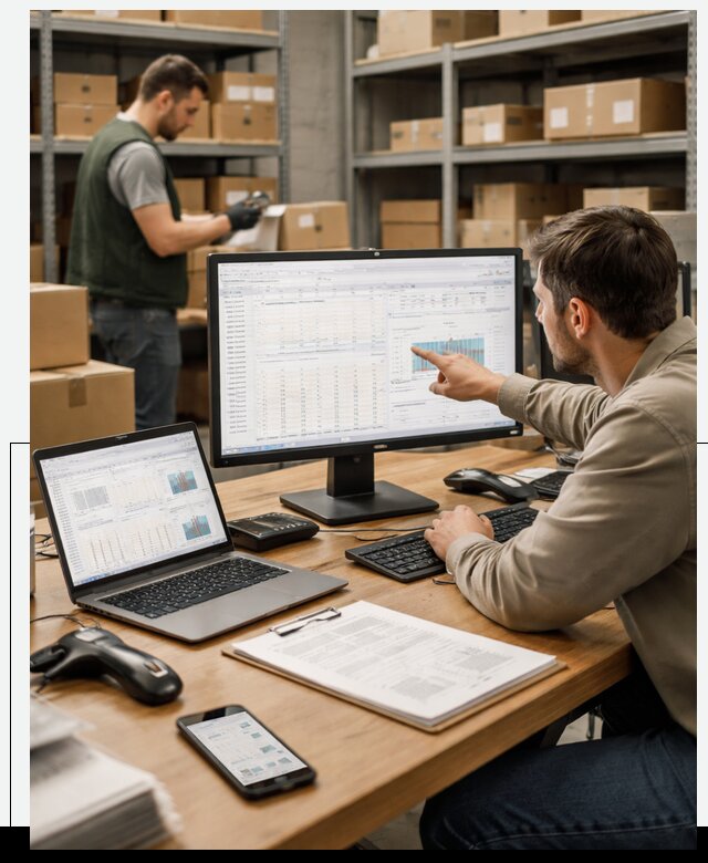 Автоматизация торговых сетей: ERP и учёт в Новосибирске под ключ