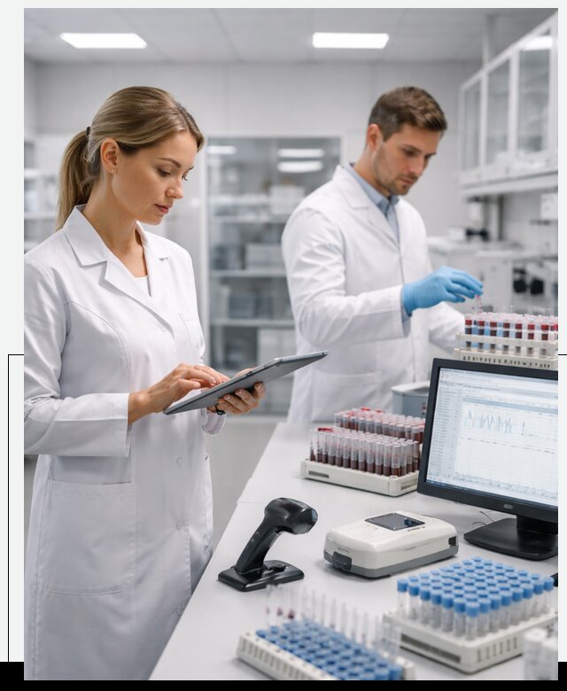 Разработка и внедрение LIMS системы для биотех лабораторий в Новосибирске