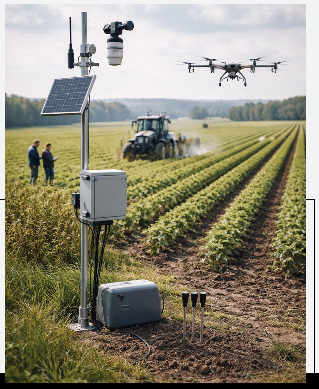 Разработка IoT мониторинга полей в Новосибирске от 8641 р. | АвикейНвс